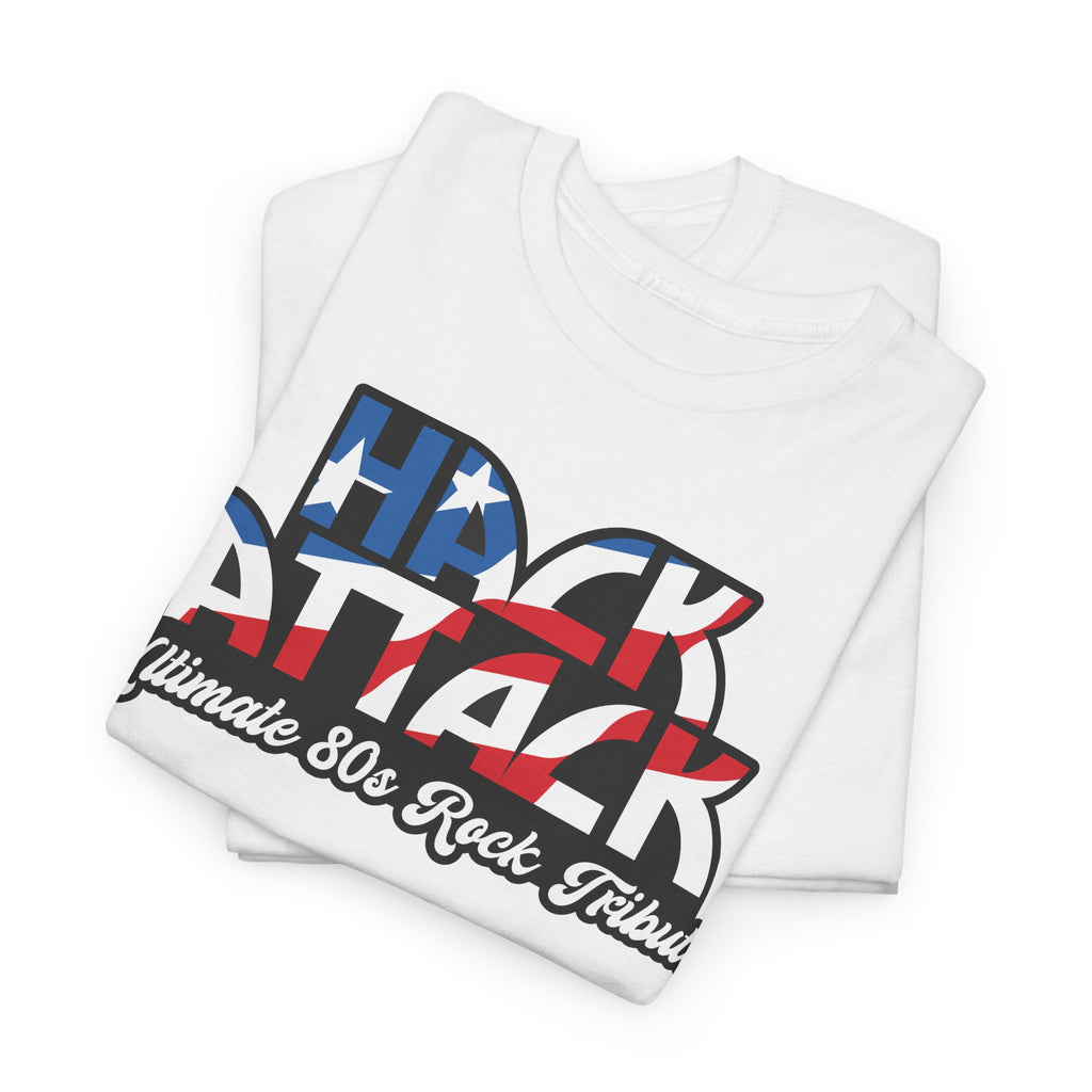 Unisex Heavy Cotton Tee with Logo on Front