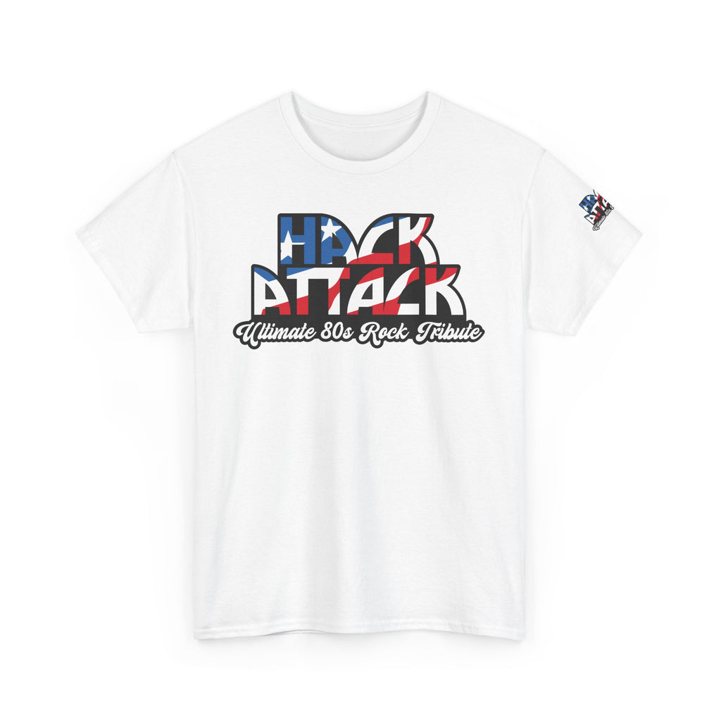 Unisex Heavy Cotton Tee with Logo on Front