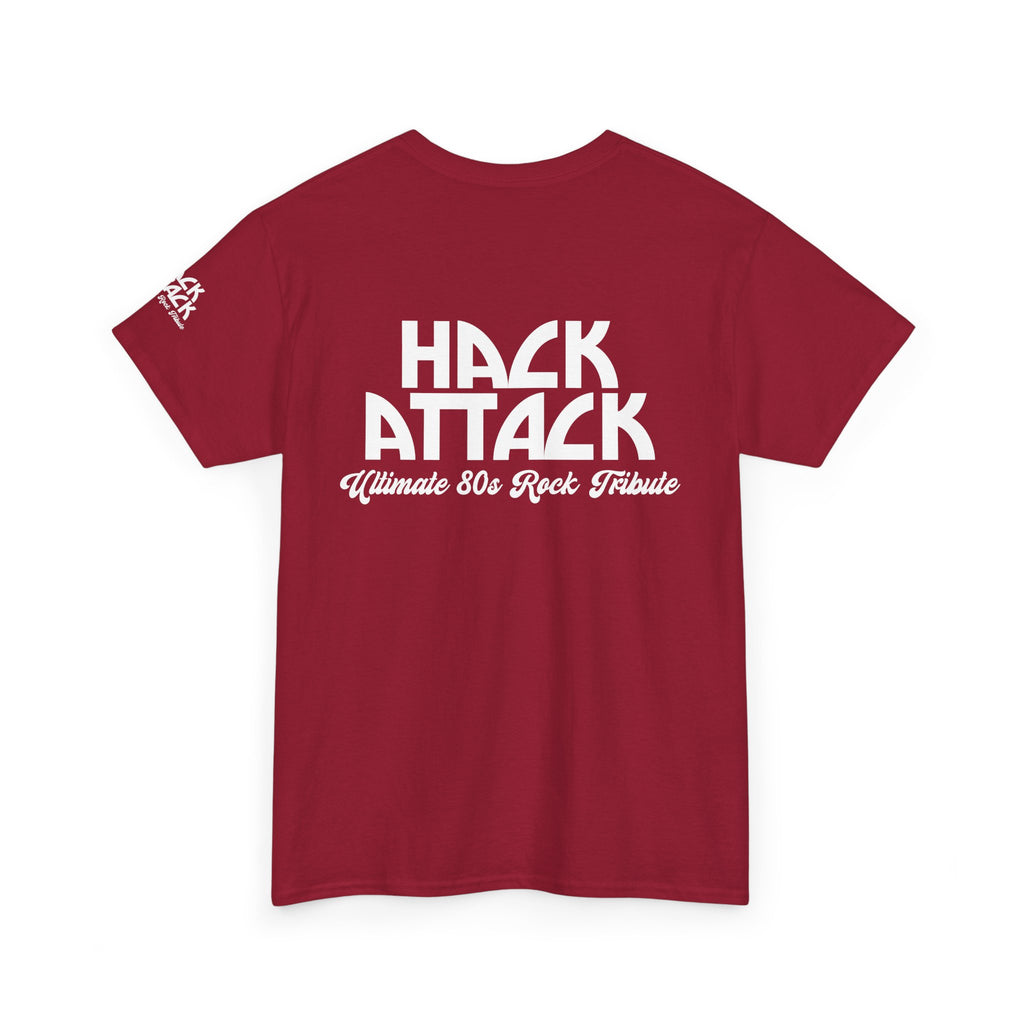 Unisex Heavy Cotton T-Shirt with Logo on Back
