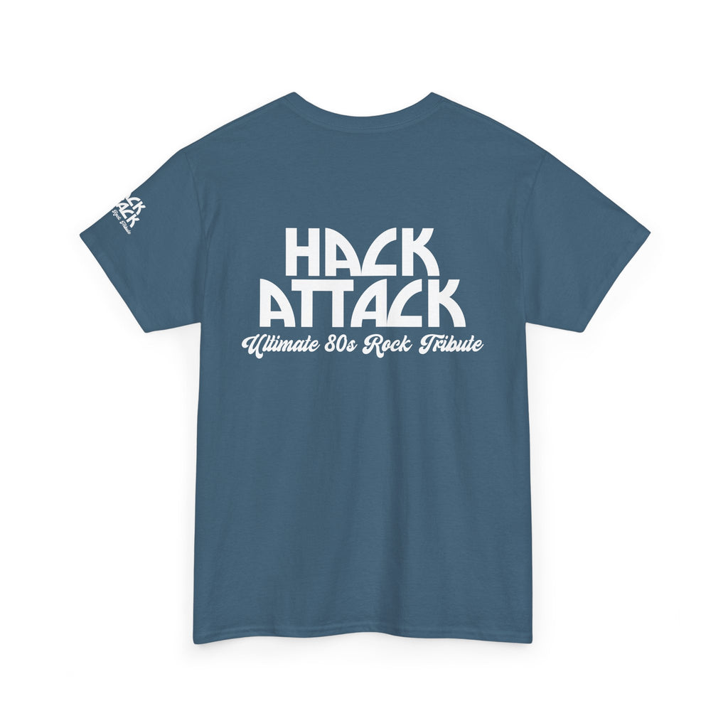 Unisex Heavy Cotton T-Shirt with Logo on Back